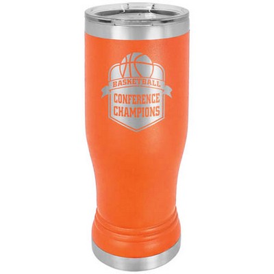 14 Oz. Orange Pilsner Tumbler