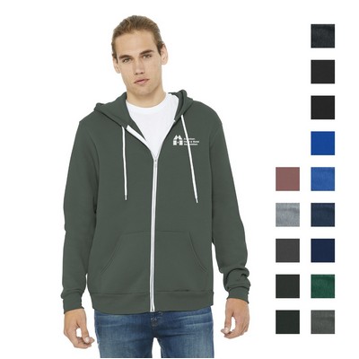 BELLA+CANVAS ® Unisex Sponge Fleece Full-Zip Hoodie
