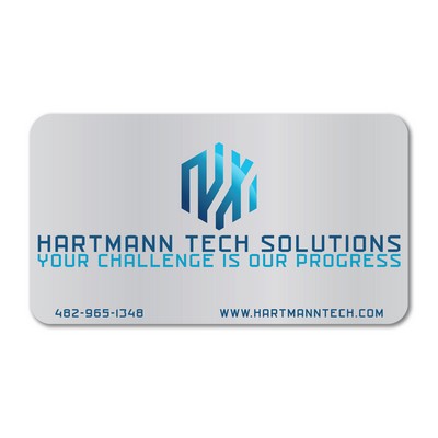 Aluminum 4CP Business Card