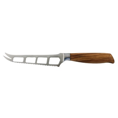 Sheer-Cut Cheese Knife w/Olivewood Brown Handle