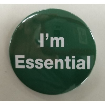 I'm Essential Buttons 3" Diameter
