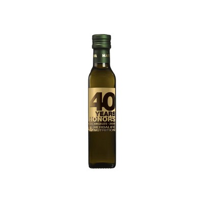 Etched Half-Size Extra Virgin Olive Oil Bottle