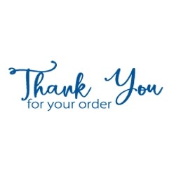 Trodat® Self-Inking Stock Message Stamp- Thank You For Your Order