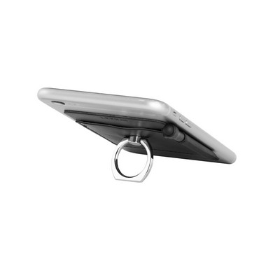 Tuscany Card Holder With Metal Ring Phone Stand And Stylus