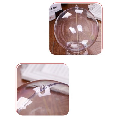 Transparent Hollow Christmas Ornament