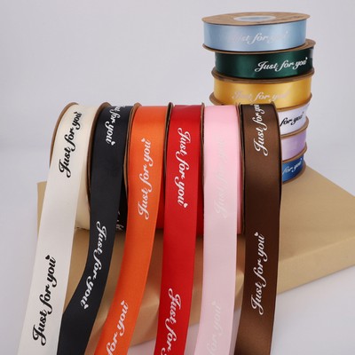 Polyester Satin Ribbon for Gift Wrapping