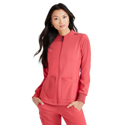 Barco Unify - Women's Three-Pocket Zip-Up Team Warm-Up Scrub Jacket