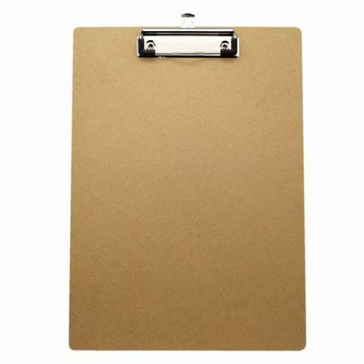 Letter Size Wood Clipboard