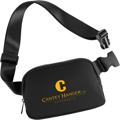 Unisex Fanny Pack with Adjustable Strap Mini Belt Bag for Workout Running Travelling Hiking