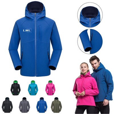 Hooded Soft Shell Jacket