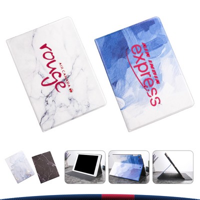Marble Leather Tablet Case