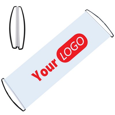 Custom PET Retractable Handheld Banner