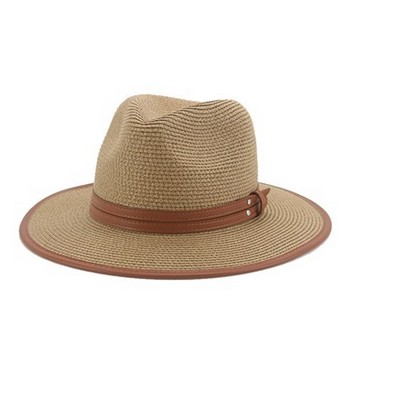 Women's Wide Brim Panama Sun Hat