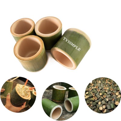 8oz Bamboo tube cup