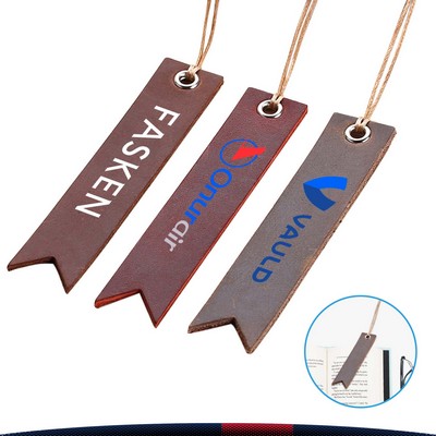 Handmade Leather Bookmark