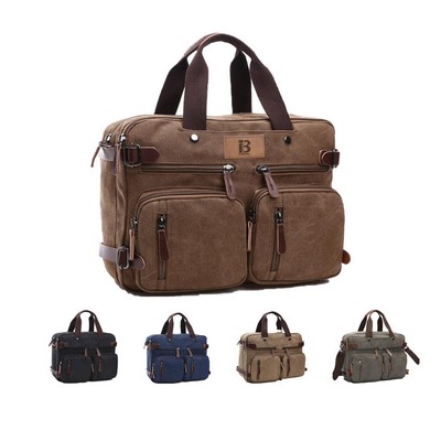 Convertible Messenger Shoulder Bag