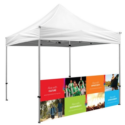 120" w x 36"h Half Wall ? Full Color Dye Sublimated