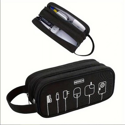 Travel Charger Case Organizer