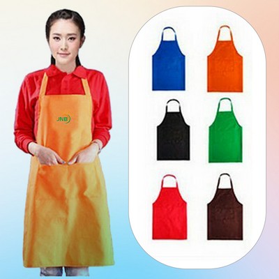 Practical Apron with Dual Front Pockets