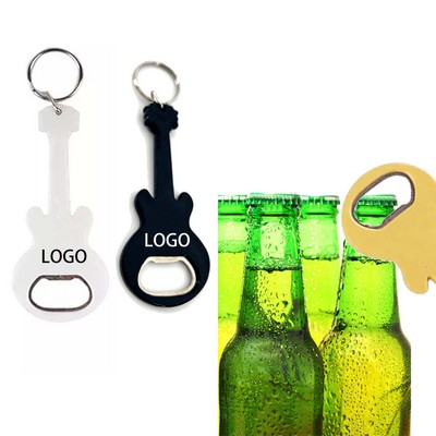Creative Guitar Keychain Opener
