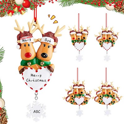 Reindeer Christmas Ornaments