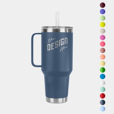 42 Oz YETI® Rambler Stainless Steel Insulated Tumbler w/ Straw Lid