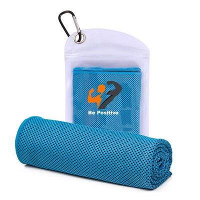 Cooling Towel With Zip Pocket