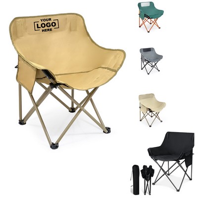Folding Moon Chairs.