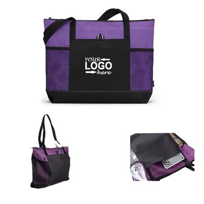Large Capacity Foldable Waterproof Sandproof Beach Tote Bag