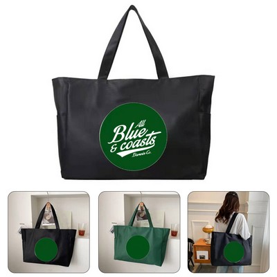 Versatile Large Canvas Tote Bag