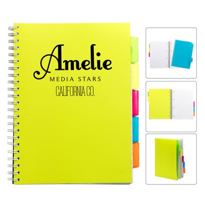 Tabbed Spiral Notebook