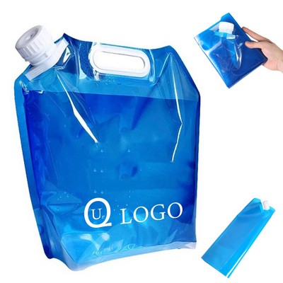 1.32 Gallon Collapsible Plastic Water Container Bag