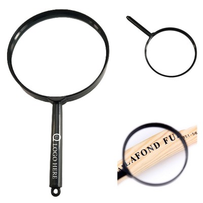 100mm Plastic 3X Magnifying Glass