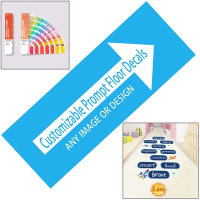 Peel-And-Stick Pvc Floor Sticker