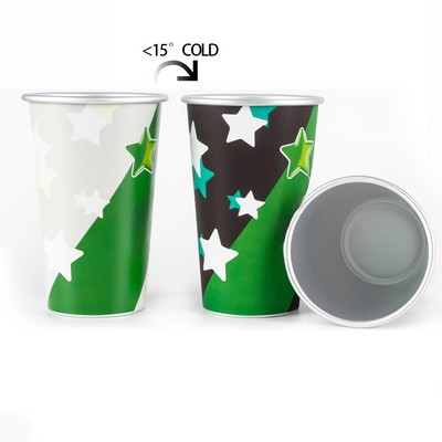 Unique Cold Triggered Color Changing Aluminum Cup