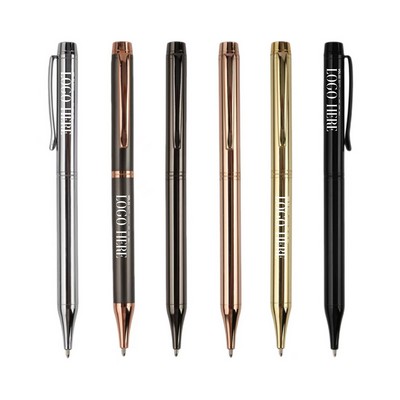 Simple Bullet Metal Ballpoint Pen
