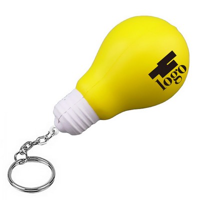 High Resilience PU Foam Light bulb Decompression Toy