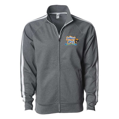 Independent Trading Co.® Unisex Lightweight Poly-Tech Track Jacket