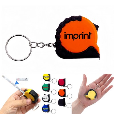 Mini Tape Measure Keychain