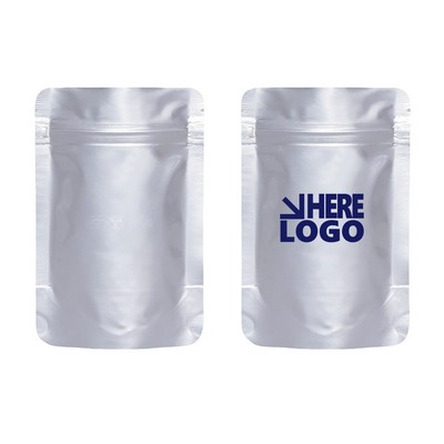 Aluminum Foil Self Sealing Bag Silver Mylar Bags Pure Flat Food Storage Bag