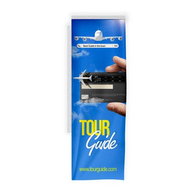 Custom 48" Rectangle Flag for Backpack Flags - Single Sided