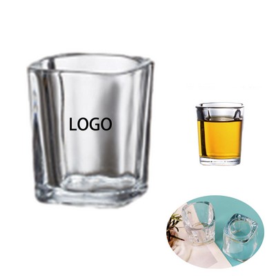 Square Glass Cup