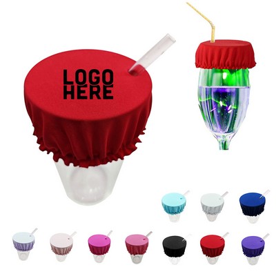 Drink Cover With Straw Hole