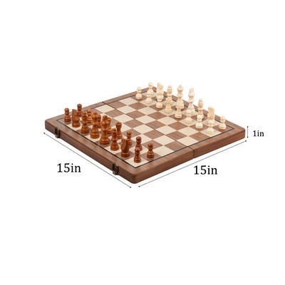 Magnetic Wooden Chess Set