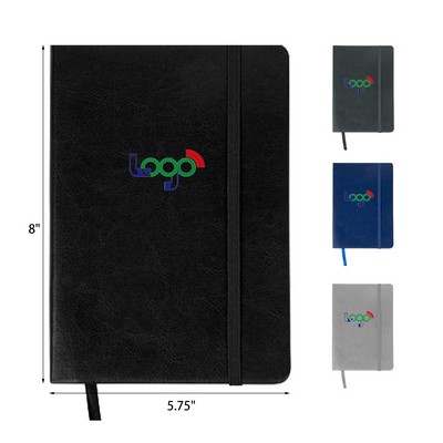 Deluxe Vegan Leather Writing Pad Notebook