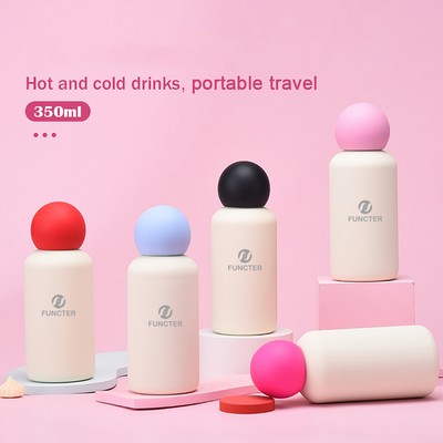 12 Oz/350ml Water Bottle Vacuum Insulated 316 Stainless Steel Bottle Mini Vacuum Mug Thermos-Model A