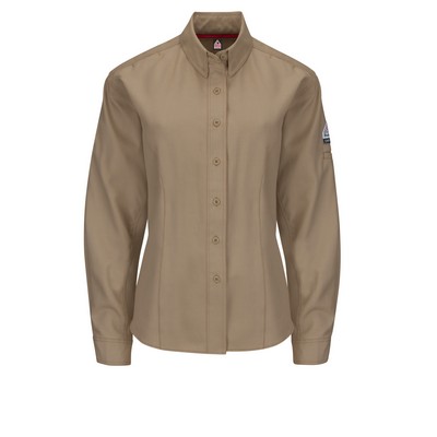 Bulwark - iQ Series - Women's Long Sleeve Iq Endurance Grey Shirt