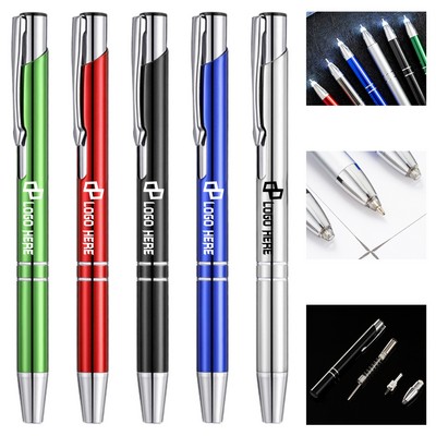 Led Light Ballpoint Pen