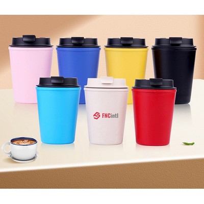 Reusable Travel Coffee Cup with Lid Assorted Colors