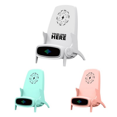 Magnetic Power Wave 15W Max Stand Fast Wireless Charger